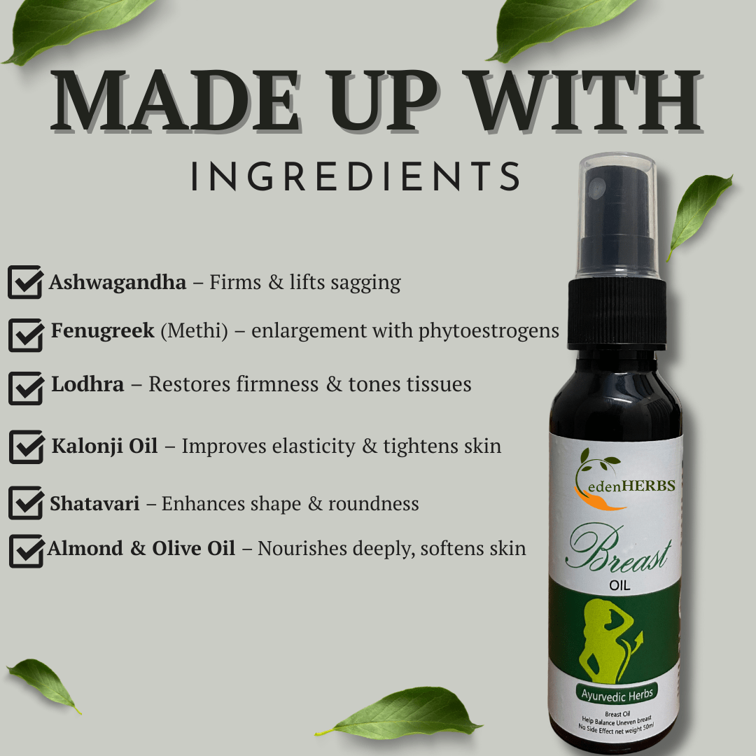 Breast Oil | Herbal Care for Natural Beauty-2025